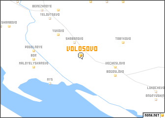 map of Volosovo