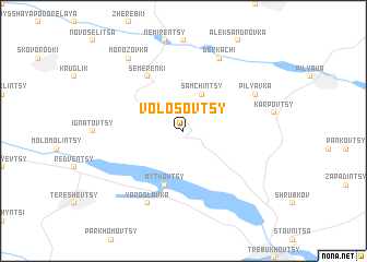 map of Volosovtsy