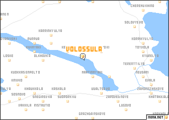 map of Volossula