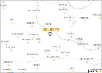 map of Volosta