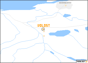 map of Volost\