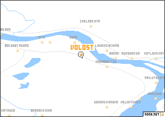 map of Volost\
