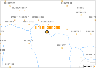 map of Volovandana