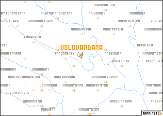 map of Volovandana