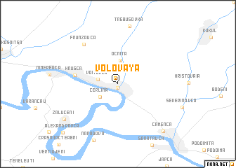 map of Volovaya