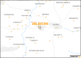 map of Volovchik