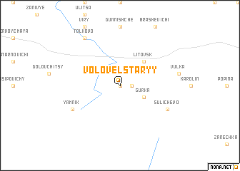 map of Volovelʼ Staryy