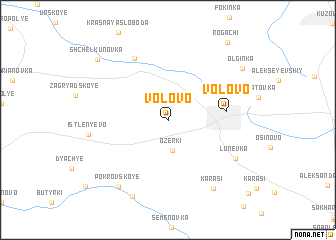 map of Volovo