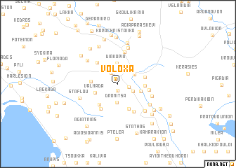 map of Volóxa