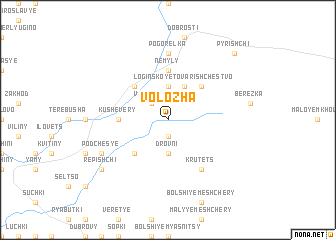 map of Volozha