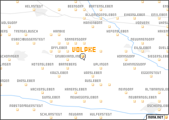 map of Völpke