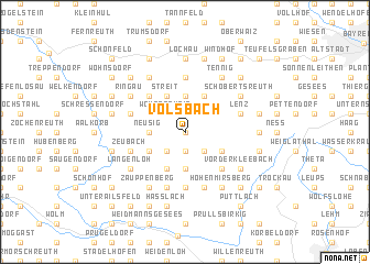 map of Volsbach