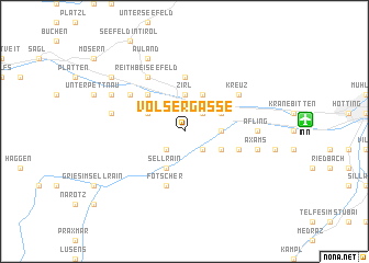 map of Völsergasse