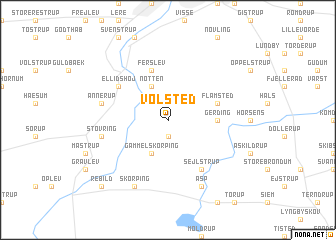 map of Volsted