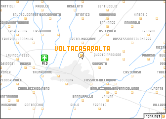 map of Volta Casaralta