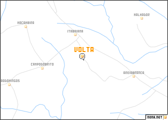 map of Volta