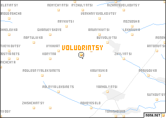 map of Voludrintsy