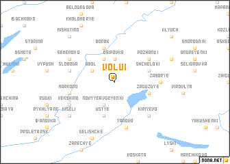 map of Volui