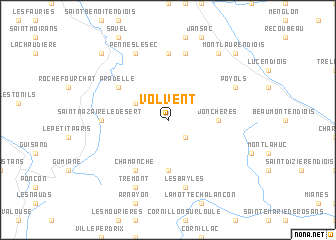 map of Volvent