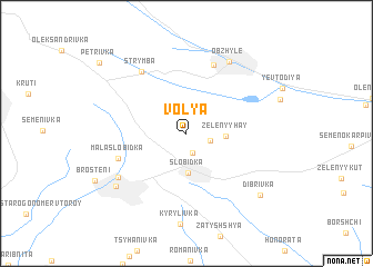 map of (( Volya ))