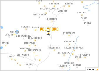 map of Volynovo