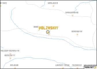 map of Volzhskiy