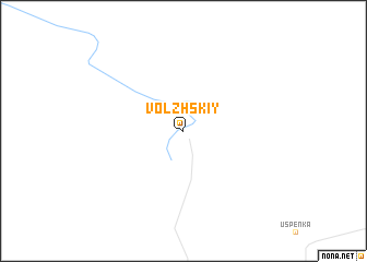 map of Volzhskiy