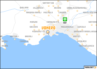 map of Vomero