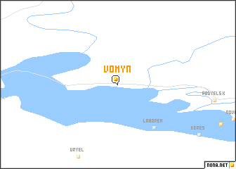 map of Vomyn