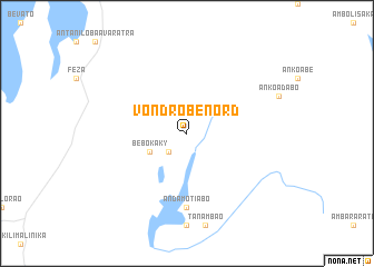 map of Vondrobe Nord