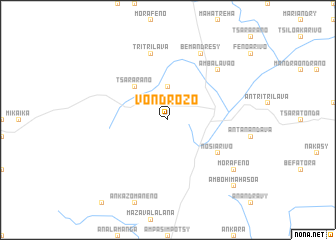 map of Vondrozo