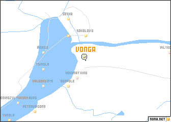 map of Vonga