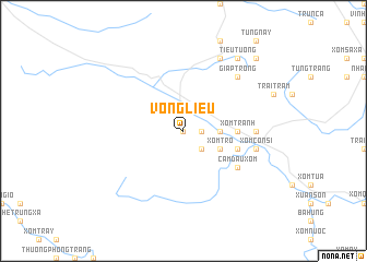 map of Vong Liễu