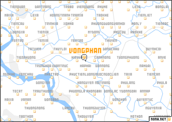 map of Võng Phàn