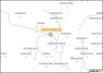 map of Voninkazo