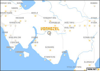 map of Vonmozel