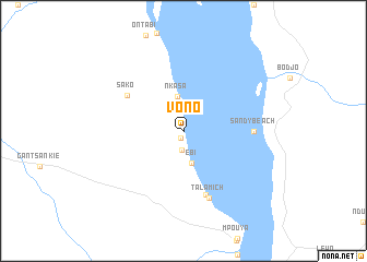 map of Vono