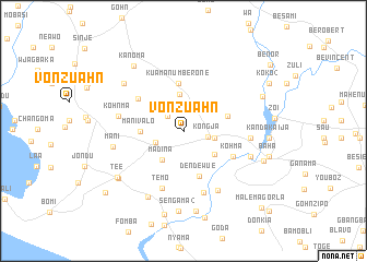 map of Vonzuahn