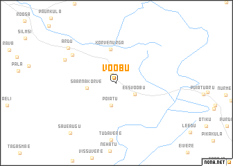 map of Võõbu