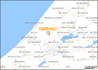 map of Voorhout