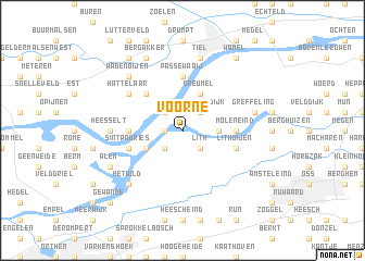 map of Voorne