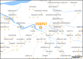 map of Voorst