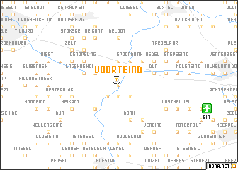 map of Voorteind