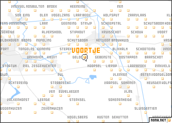 map of Voortje