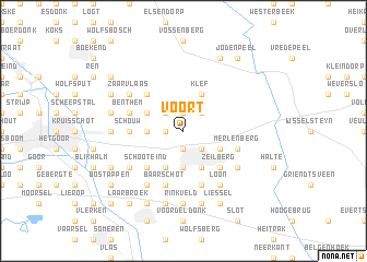 map of Voort