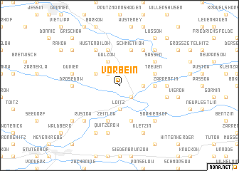 map of Vorbein