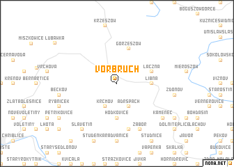 map of Vorbrüch