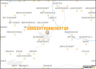 map of Vor dem Trebbiner Tor