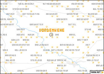map of Vor dem Wehe
