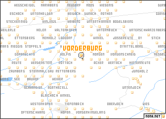 map of Vorderburg